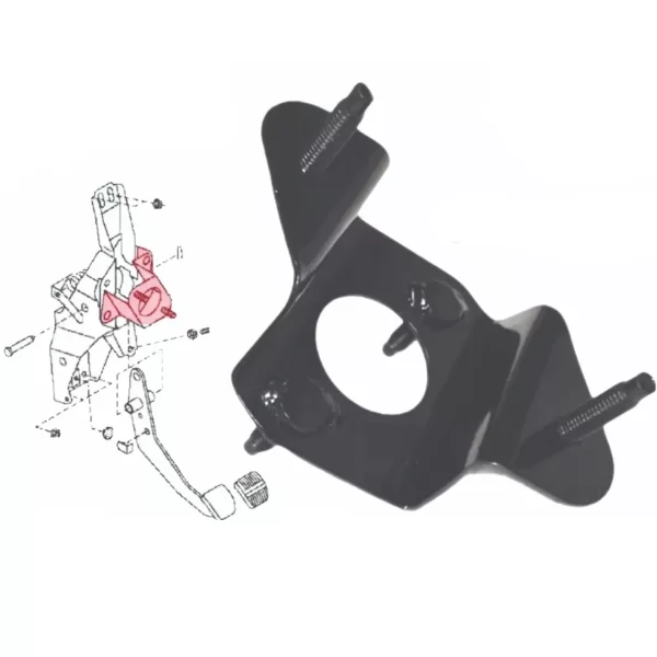 Soporte De Clutch Pedal Para Urvan Nissan - Imagen 5