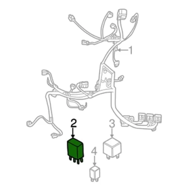 Relevador Multifuncional De 5 Patas Para Cirro/grand Voyager - Imagen 4