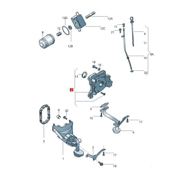 Bomba De Aceite Para Polo 1.6L *Bruck - Imagen 4