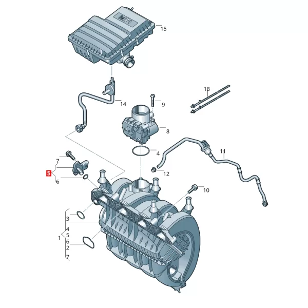 Sensor De Presion Map Para Jetta A4 *Volkswagen - Imagen 4