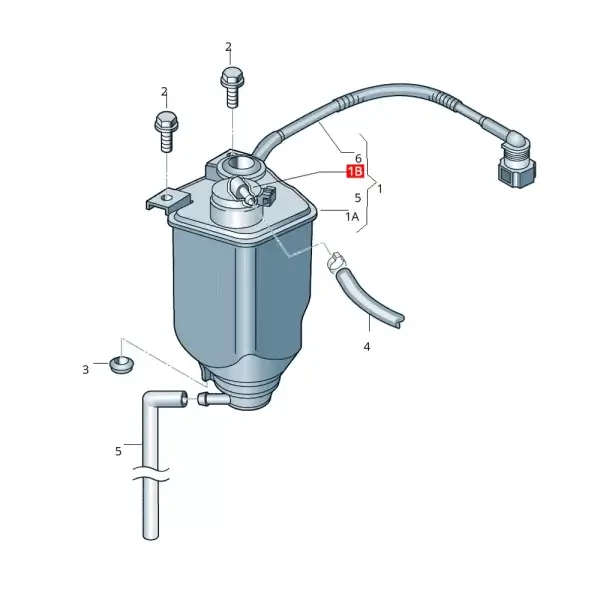 Valvula Canister Gasolina Para A-4 *Importado - Imagen 4