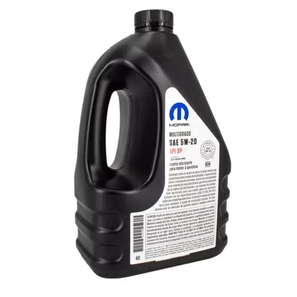 Aceite Multigrado 5w20 Mopar 5 Litros - Imagen 2