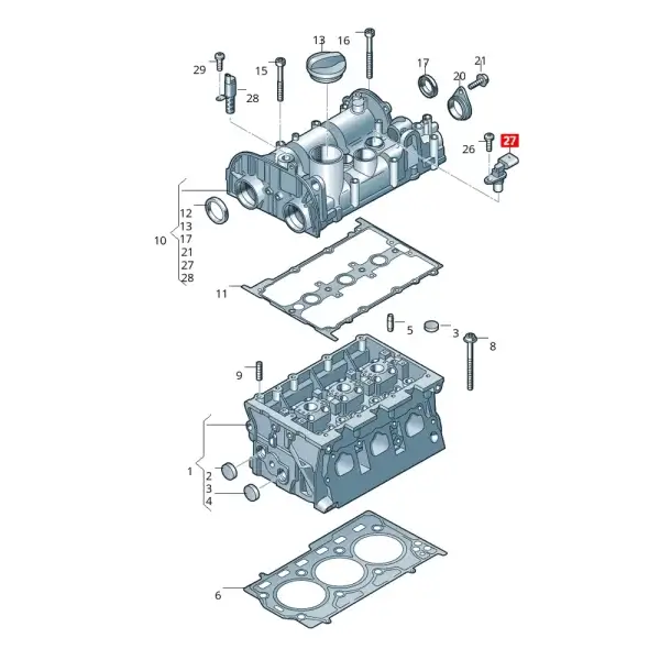 Sensor De Arbol De Levas Para Jetta Polo A4 Avant *Volkswagen - Imagen 7
