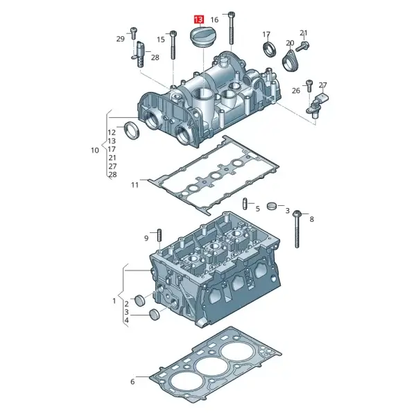 Tapon De Aceite Para Polo Gol Caddy Beetle *Volkswagen - Imagen 3