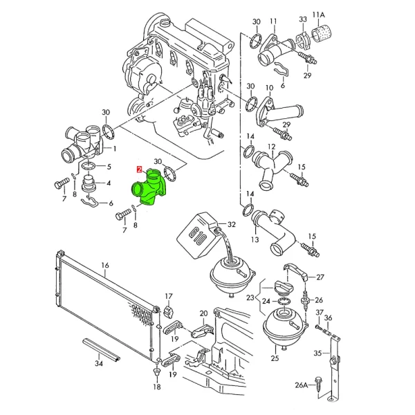 Brida De Toma De Agua Para Eurovan *Nikko (Best Cooling) - Imagen 7