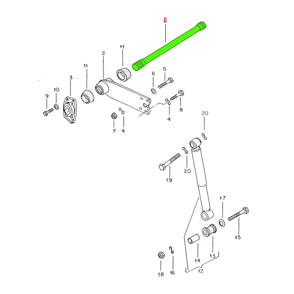 Barra De Torsión Trasera Derecha Para Combi *Volkswagen - Imagen 4
