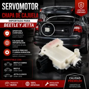 Servomotor De Chapa De Cajuela Para Beetle Jetta *Importado