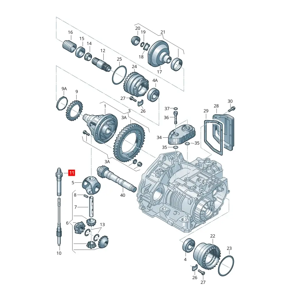 Kit de Piñon y Bastago de Velocimetro Para Golf Jetta Automatico - Imagen 5