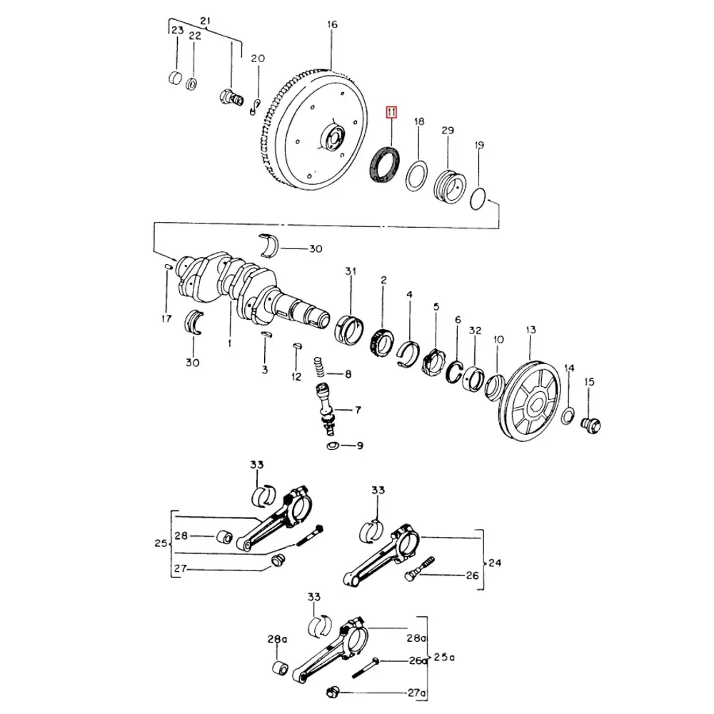 Reten Cigüeñal Para Motor 1600 Vocho Combi Brasilia 90x70x10 *Bruck - Imagen 7